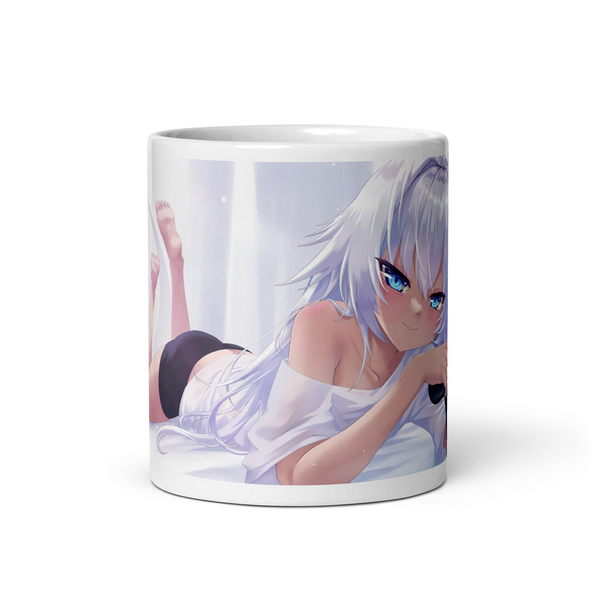 White Mug - 2025 Design Aidos Gamer – Bild 4