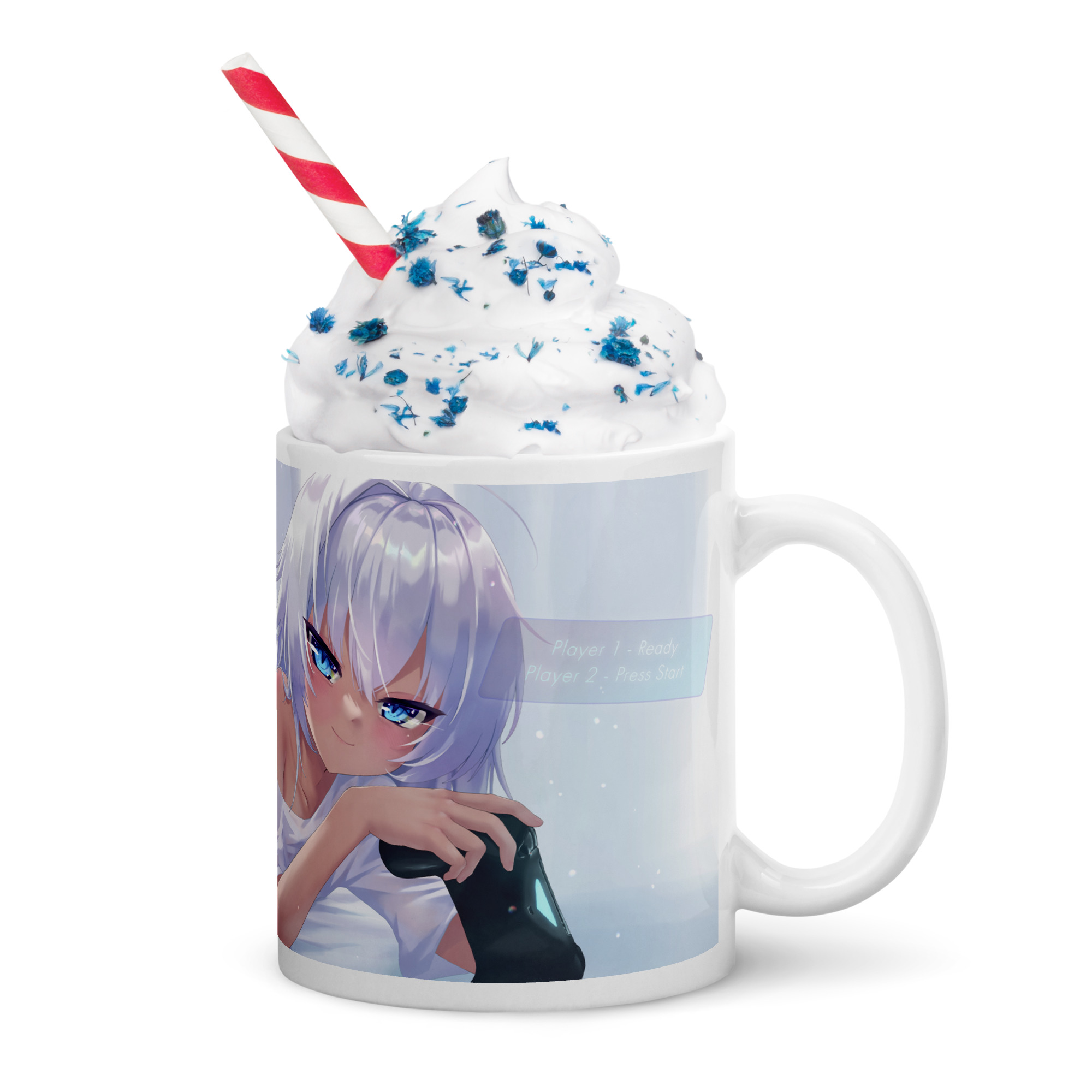 White Mug - 2025 Design Aidos Gamer – Bild 6